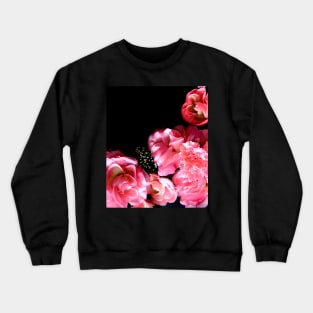 neon roses scarf Jackie Smith Crewneck Sweatshirt